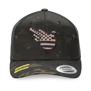 Camo/Black American Bird Trucker