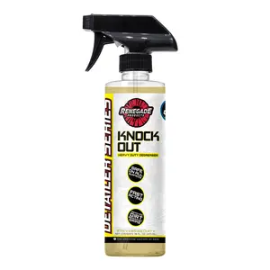 Renegade Products | Knock Out Heavy Duty Degreaser – Industrial-Strength Automotive Cleaner for Engine Bays, Wheels, Tires & Grime Removal (Ready-to-Use or Dilutable) (16oz & 1 Gallon)