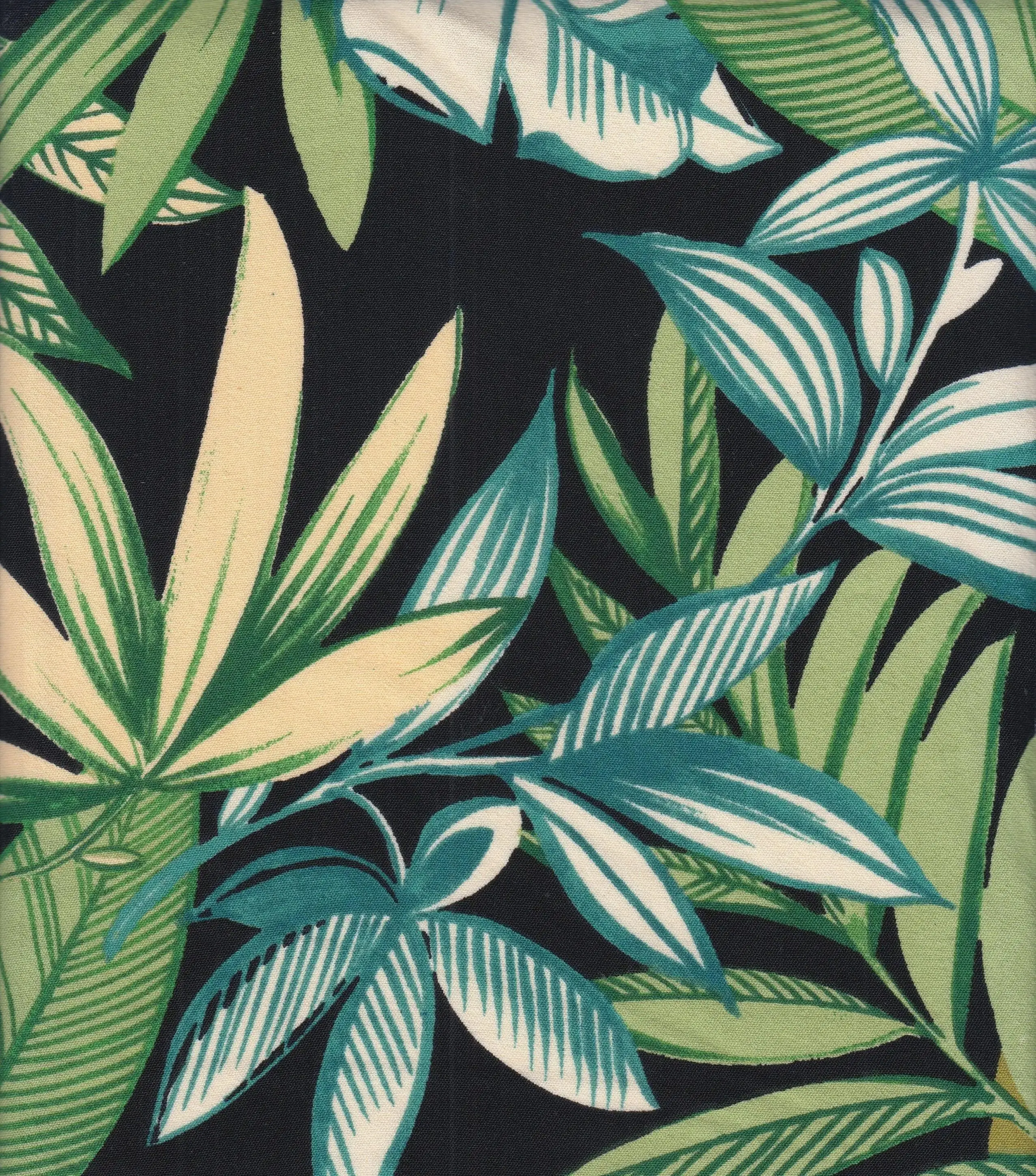 Luxury Tropical Print CEY Fabric Premium 100% Polyester Soft Flowing Apparel Material, 58/59" Wide