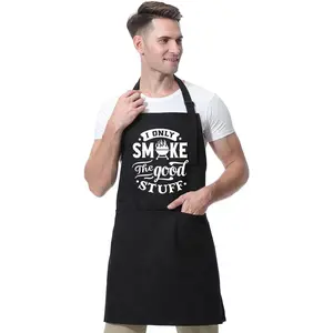 Backyard  Funny Grilling Aprons for Men w/2 Pockets - BBQ Apron for Men - Thanksgiving, Christmas, Birthday, Cooking, Grilling Gifts for Men Husband Boyfriend Dad Brother Friends Him, Chef Cooking Apron