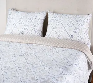 Martha Stewart 2-Piece Comforter and Sham Set Twin