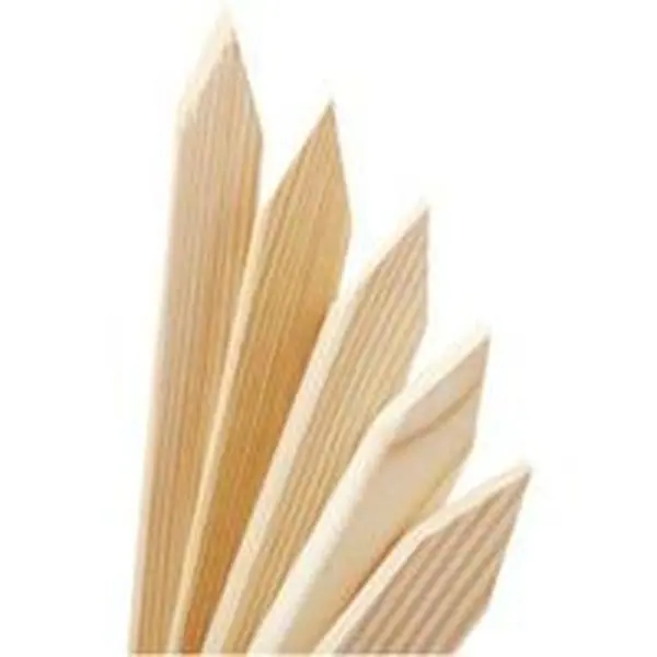Wooden Unfinished Grade Stake, 1x2x18in Wood Craft Supply for DIY Woodwork Projects (1335)