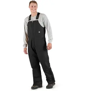 Men's Deluxe Insulated Bib Overalls - Stylish and Comfortable Outfit for Everyday Wear