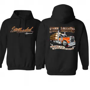 Stay Loaded Logging Truck Graphic Hoodie – For Truck Enthusiasts & Casual Wear, Comfortable & Stylish, Ideal For Daily & Outdoor Use With Eye-Catching Design