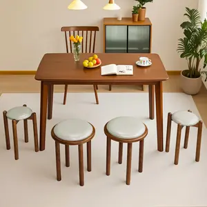 Home stools, outdoor coffee tables, stackable stools, dining room small stools
