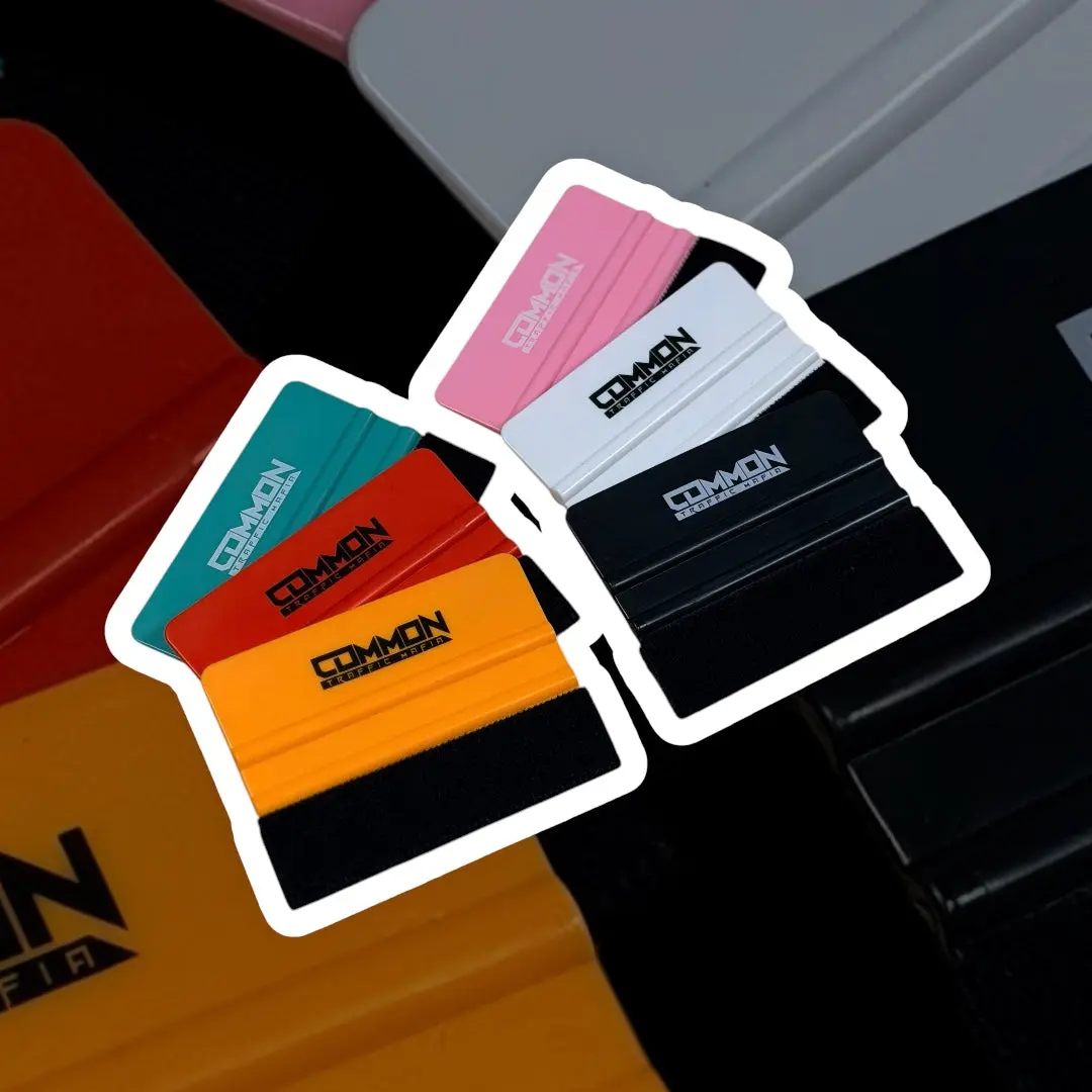 “Common Traffic Mafia” Vinyl Applicator Squeegee - Felt Edge