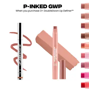 sacheu DoubleDown Lip Definer - 2-in-1 Lip Liner & Balm, Long-Lasting K-Beauty Lipstick with Satin Finish, Avocado Oil & Vitamin E