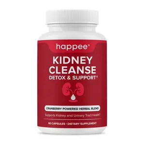 Kidney Cleanse Detox & Repair Supplement – Herbal Kidney Support with Cranberry Extract & 21 Botanicals  – 60 Capsules