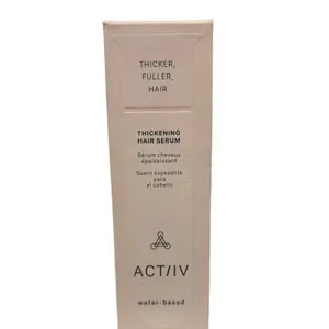 ACT/IV Thickening Hair Serum for Thicker Fuller Hair Water-Based Formula