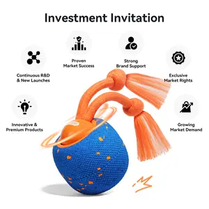 Cheerble Smart Interactive Dog Toy, Wicked Ball Rolly, Automatic Moving, Bouncing, Rotating, E-TPU Material, Active Rolling Interactive Dog Ball for Medium and Large Dogs