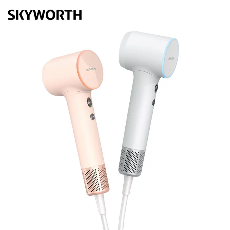 Skyworth High-Speed Hair Dryer, US specification plug,compact and lightweight,  featuring dual cold and hot airflow technology, strong airflow for fast drying and constant temperature, compact size, stylish appearance, gift, Christmas,viral