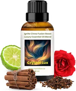 Ignite Cinna Fusion Boost Luxury Essential Oil Blend 30ml by Crystal Lux