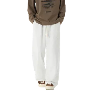 Men's Casual Loose-Fit Sports Pants - Versatile Lounge Trousers for Social Gatherings, Travel & Relaxed Activities, Essential Comfort Wear with Flexible Waistband, Breathable Athletic Joggers