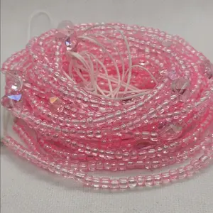 Hearts waist beads (tie on 50 inch)