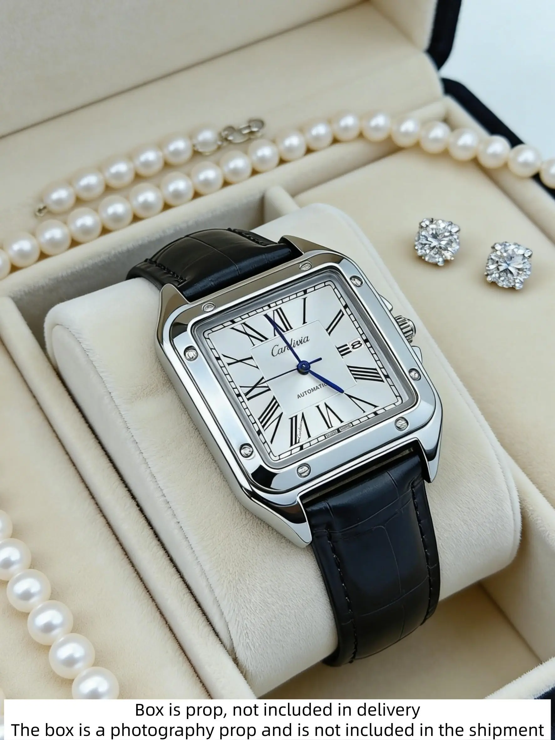 New Elegant Square Women's Watch, High-End Fashion Quartz Analog Watch, Perfect for Daily & Business Wear, Ideal Gift for Her