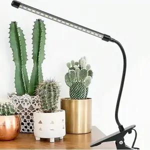 1 Pack LED Grow Light, 6000K Full-spectrum Plant Growth USB Lamp with Warm, Red, Blue LEDS for Indoor Plants