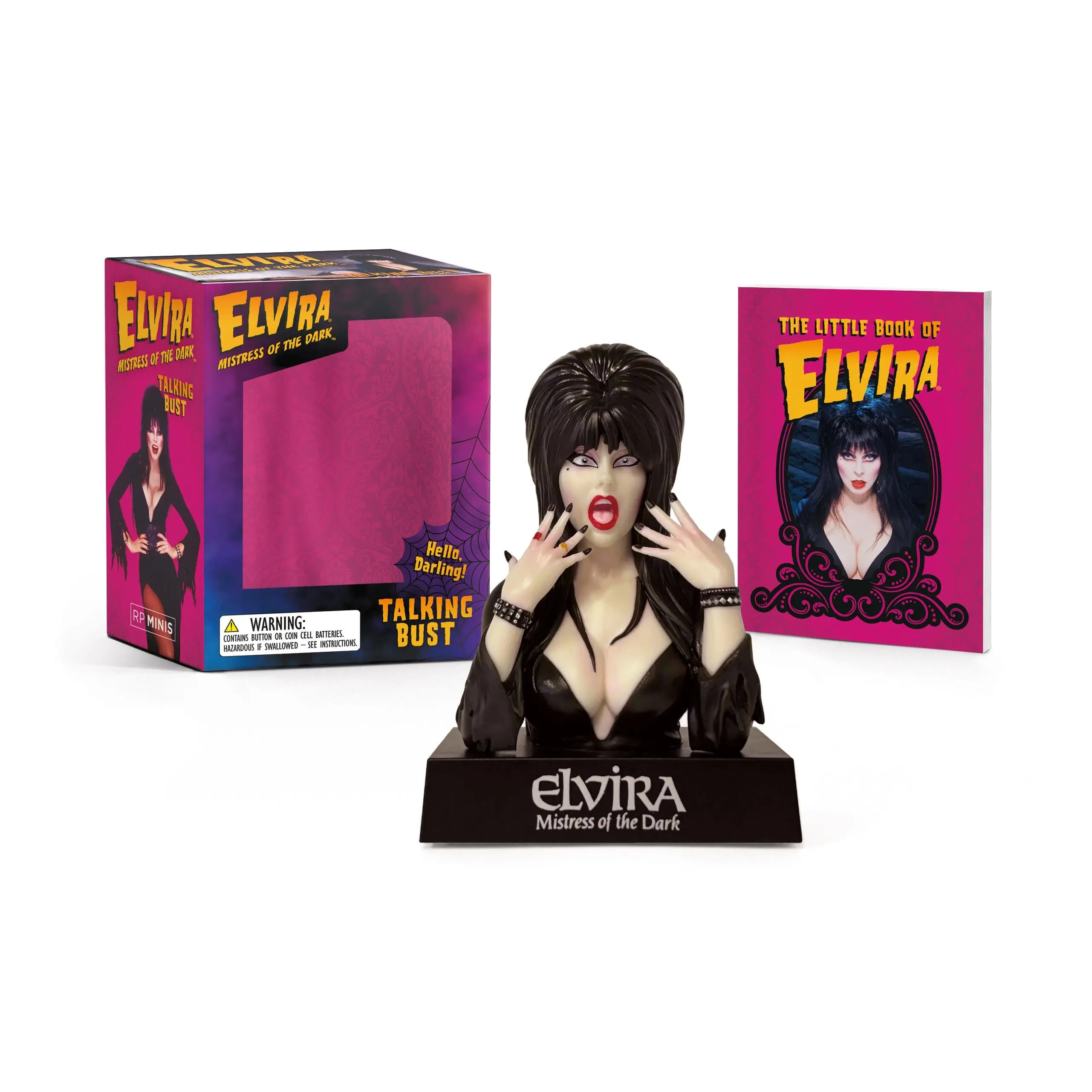 Elvira Talking Bust by RP Minis [Novelty Gift]
