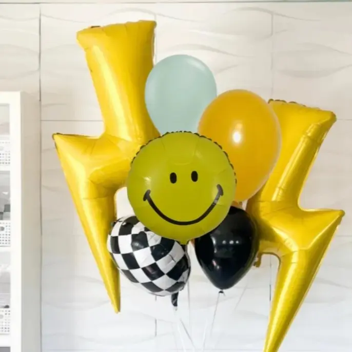 Skateboard Birthday 12 Pack Of Balloons- Skateboarding Balloons - Skating through One Birthday - Skateboarding Birthday - Skateboard -