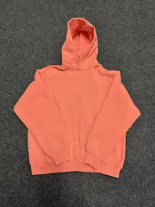 Hoodie 'Coral' Unisex Medium Fit Vibrant Color Versatile Casual Wear with Pocket Stylish Menswear