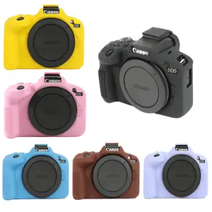 R50 Soft Silicone Case Armor Camera Body Cover Skin For Canon EOS R50 EOSR50 Digital Camera Cases