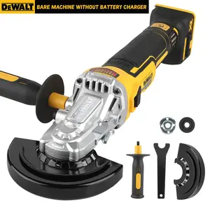 DEWALT DCG405FN Brushless Angle Grinder, 20V MAX XR Rechargeable Cordless Grinder, 125mm 8500RPM, Portable Cutting Polishing Power Tool