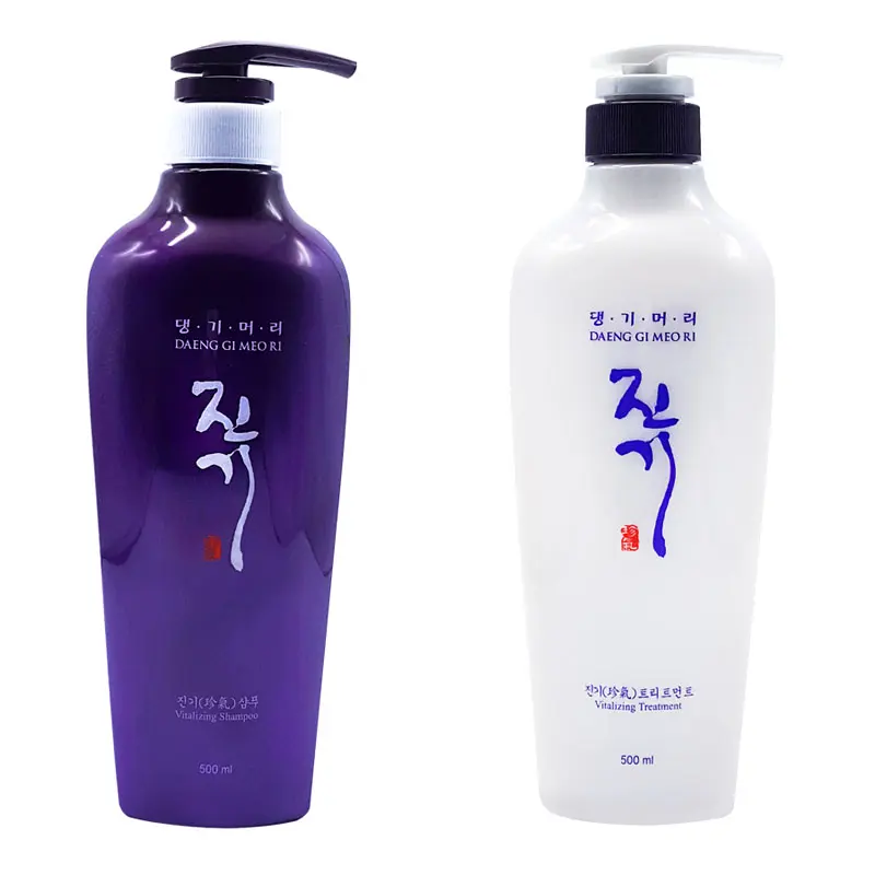 Daeng Gi Meo Ri Jin Gi Vitalizing Shampoo and Conditioner Set - Herbal Formula for Cleansing Scalp Care and Conditioning, Korean Haircare for Adults, 500ml, Any, Anti-Thinning, Single Item, Dandruff, Excellent Absorption