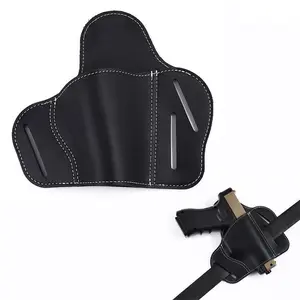 Purely Handmade Cowhide Gun Holster Portable Props Gun Holster Outdoor Tactical 1911 Pistol Holster Genuine Leather Cowhide Inner