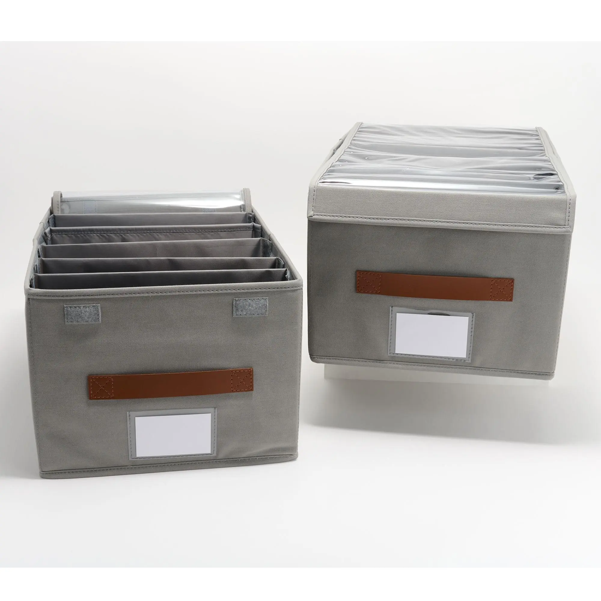 Cella Set of 2 Closet Organizersw/ 5 Removable Dividers Cella Set of 2 Closet Organizersw/ 5 Removable Dividers
