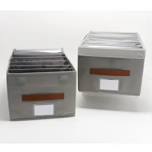 Cella Set of 2 Closet Organizersw/ 5 Removable Dividers