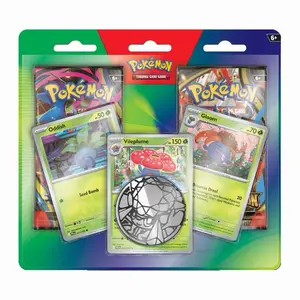 Pokemon TCG Enhanced 2-Pack Blister Oddish Vileplume Gloom Promo Trading Card Game Set