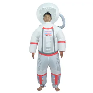 Astronaut Costume for Adult Inflatable Spaceman Costume BLow up Spacesuit Costume Halloween Cosplay Fancy Dress