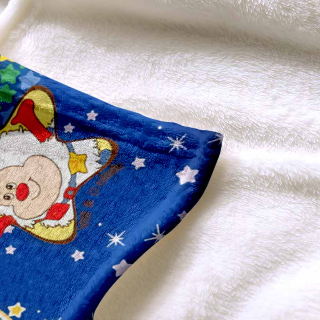 Rainbow Brite fleece blanket vibrant starthemed print cozy and super soft perfect for bedrooms movie nights camping trips and as a delightful gift for fans of classic animation.