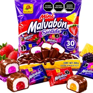 Mini Malvabón Surtido – 30 Pieces (300g)   De la rosa