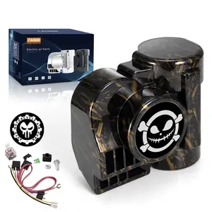 150dB Loud 12V Air Horn for Trucks, Motorcycles, Trains, Pickups, and Cars