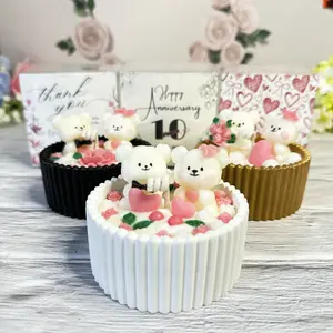 Lumiine Personalized Wedding Candle Gift Anniversary Gift for Her Wedding Favor Candle Unique Gift