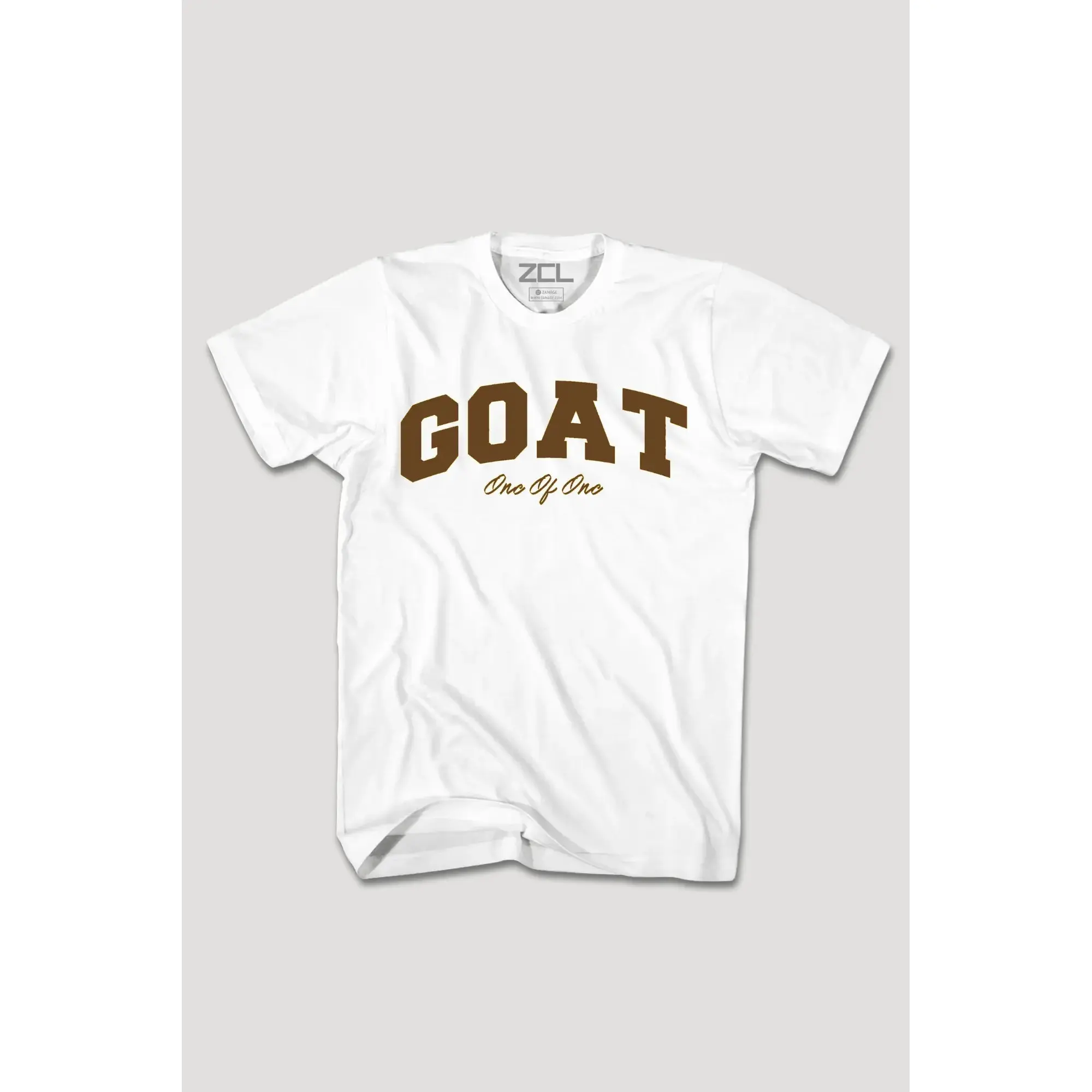 Goat Tee (Brown Logo)