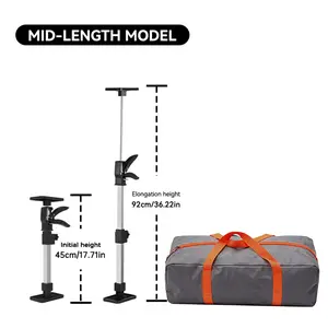 IMBOT 45-92cm Heavy-Duty Telescopic Support Bracket Load capacity up, adjustable to 90°, compatible with cabinets of varying heights for flexible and convenient use. Lock-in-place stability for instant cabinet fixing.