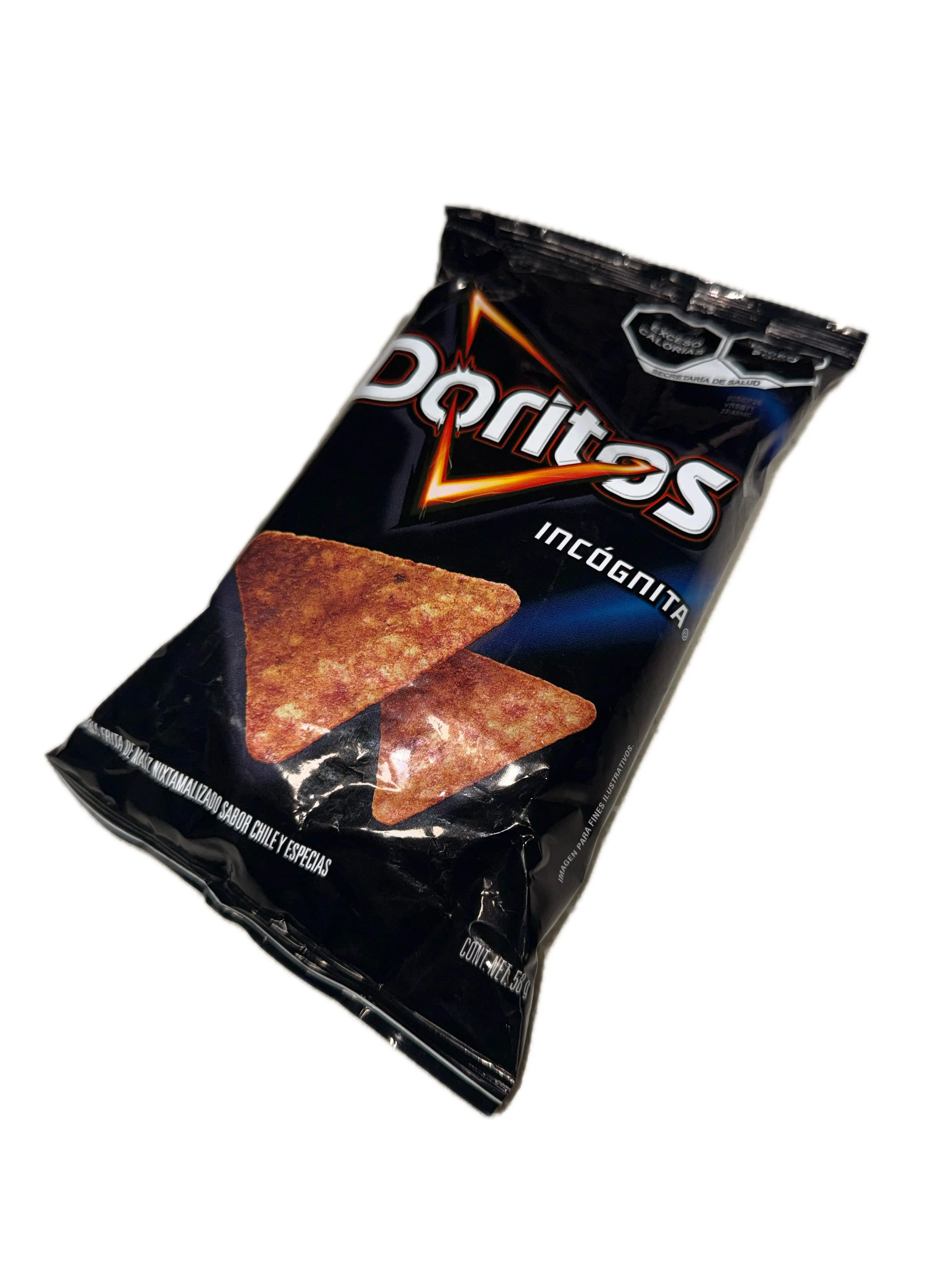 Doritos Incógnita Flavored Tortilla Chips, 58 g (2.04 oz) | Imported from Mexico