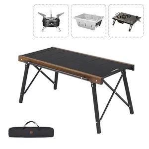 Naturehike IGT Modular Camping Table  Foldable Ultralight, Portable Aluminum Camp Table with Carry Bag for Car Camping, Picnic, Patio, BBQ outdoor camping accessories dealsforyoudays