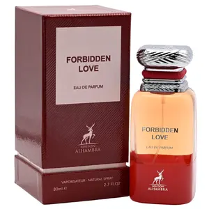 Maison & Co. Forbidden Love Women's EDP Spray - 2.7 fl oz, Alcohol-Based Pre-Packaged Perfumed Amber Floral Fragrance with Bitter Almond Note, New in Box, Fragrances, Self Care Products