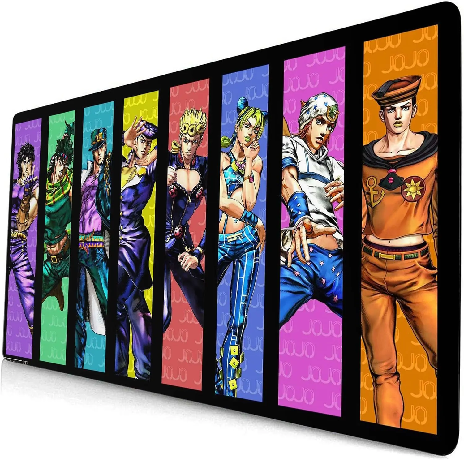 JoJo's Bizarre Adventure Desk Mat, Anime Gaming Mouse Pad, Otaku Desk Decor