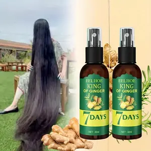 Ginger Hair Oil, Biotin Hair Care Essence, Natural Hair Care, Nourishing Hair, 7-Day Ginger Scalp Nourishment & Massage, Strengthens Hair Roots, Repairs Dry Frizzy Hair, Suitable For All Hair Types, Haircare Product, Ideal Gift