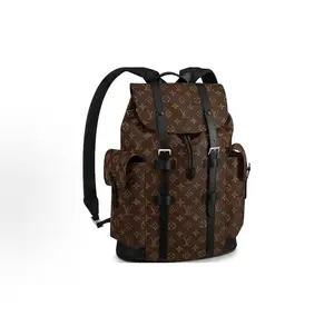 Pre-owned Louis Vuitton Canvas Backpacks Christopher MM Monogram Backpack