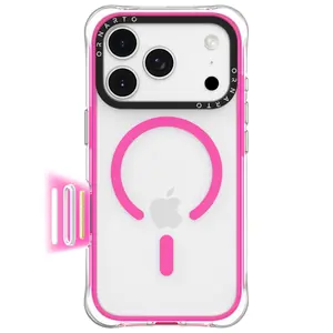 ORNARTO Diamond Air Case for iPhone 17 16 15 Series Military-Grade Drop Protection Cover with Built-in Air Crystal Clear Backplate Shockproof Magsafe Phone Case