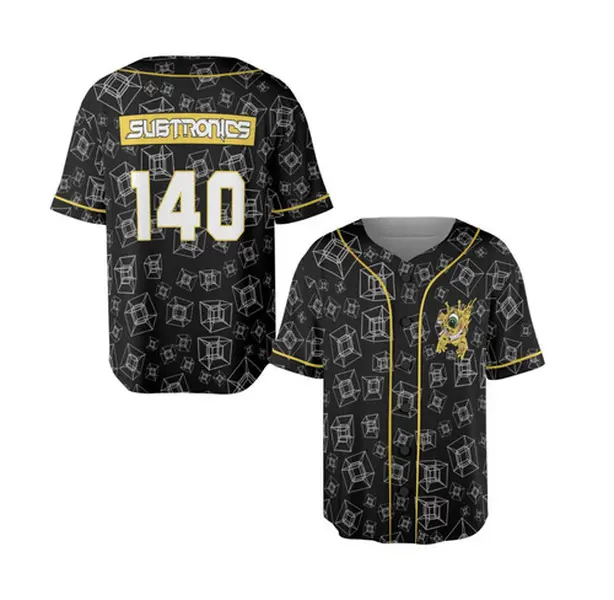 Subtronics Baseball Jersey Cube Rave Shirt EDM Gift