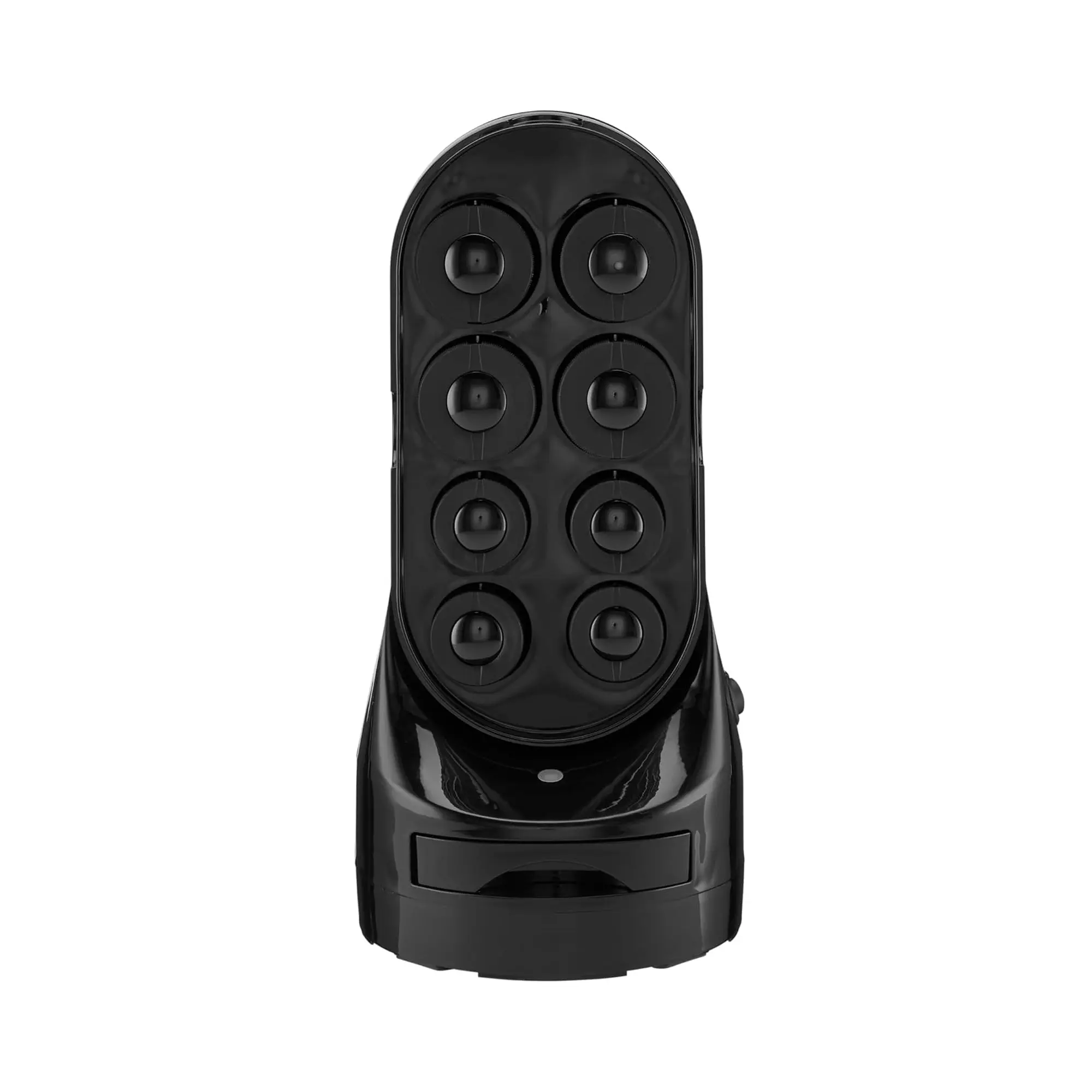 BaBylissPRO Compact Standing Hot Rollers, 8pc Titanium & Silicone Curling Tool - Easy Access, Space Saver - Item No. BNTHR2UC, Two Sizes