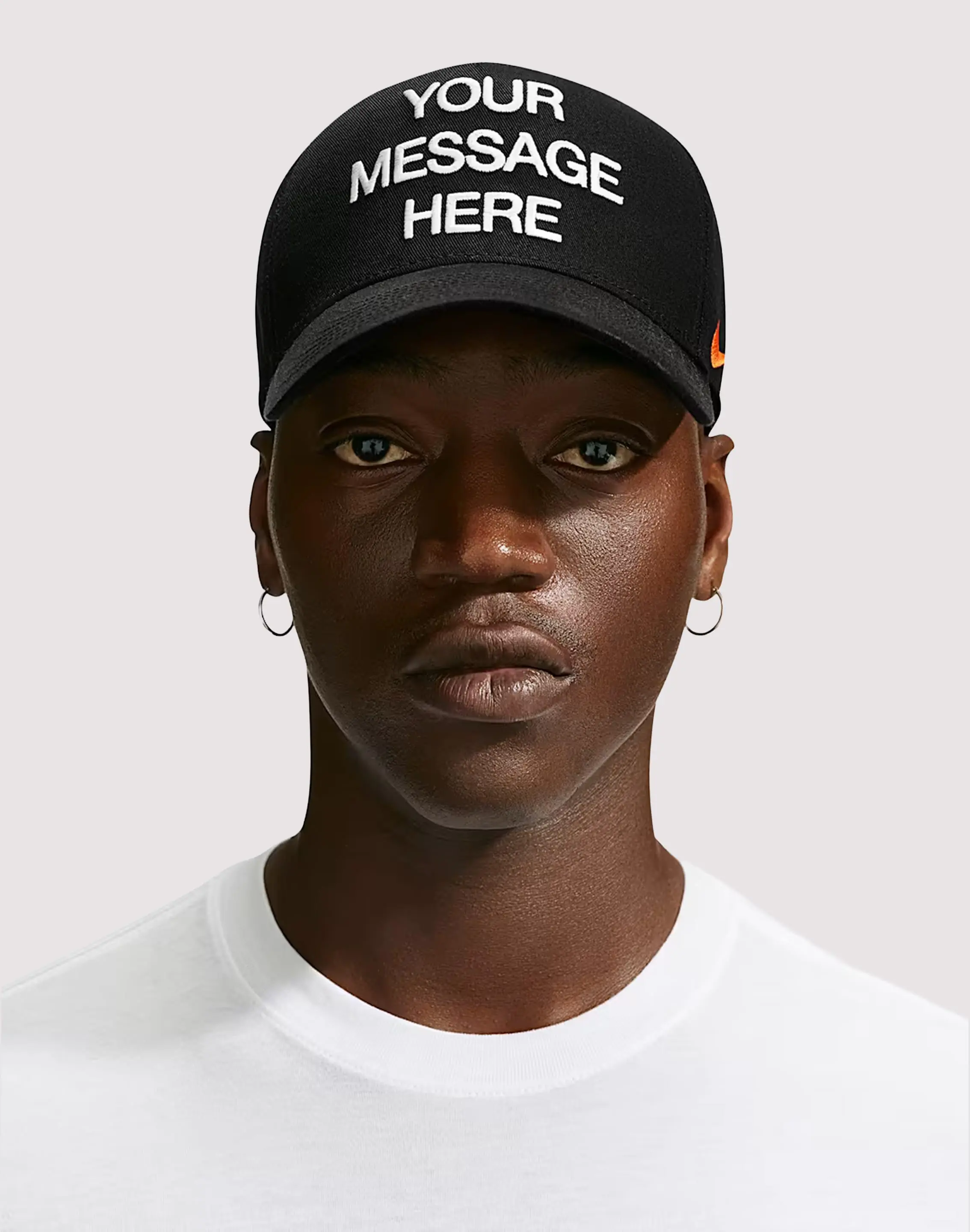 Mens Nike Rise "Your Message Here" Structured A-Frame Hat