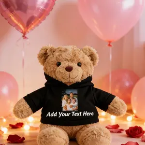 Cute Transforming Bear Doll 8 Inch Plush Toy, Wedding Confetti Cloth Doll, Lina Small Bear Birthday Gift for Kids, Christmas Present, Transformable Teddy Bear