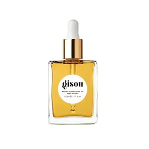 Limited time!  Gisou Honey Infused Hair Oil - Hydrating & Frizz Control Treatment with Mirsalehi Honey, Adds Shine & Heat Protectant for All Hair Types, 1.7 Fl Oz
