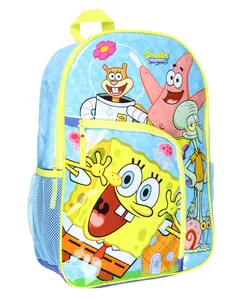SpongeBob SquarePants And Friends School Dual Compartment Backpack For Daily Use
